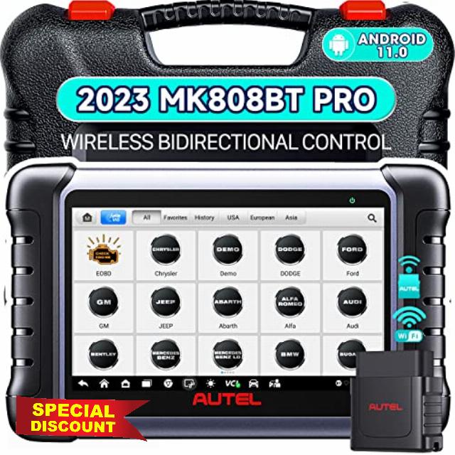 Autel MaxiCOM MK808BT PRO: 2023 Newest Car OBD2 Diagnostic Scan Tool