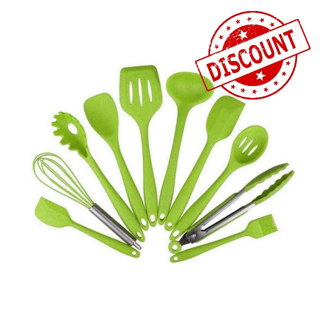 N/A Kitchenware Non-stick Cookware Cooking Tool Spatula Ladle Egg Beaters Shovel Spoon Soup Kitchen Utensils Gadget Se