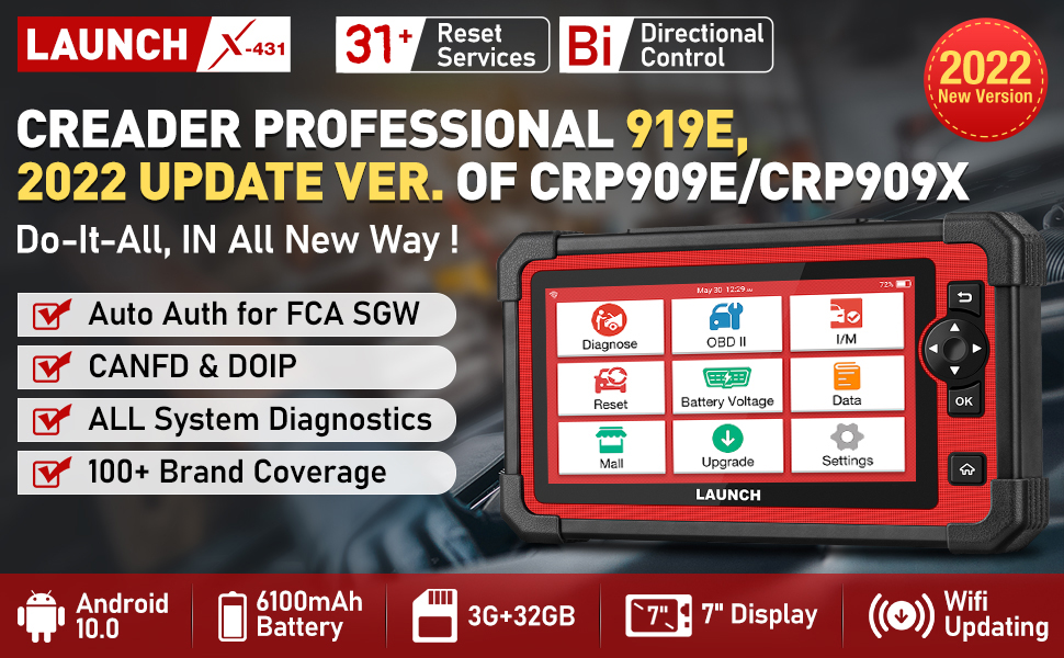 LAUNCH X431 CRP919E OBD2 scan tool