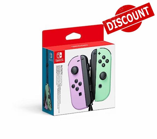 Joy-Con Pair Pastel Purple/Pastel Green (Nintendo Switch)