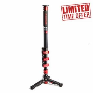 IFOOTAGE Cobra 2 Camera Monopod Combined with Table Tripod and Alpenstocks