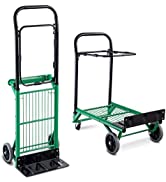 COSTWAY Rolling Trolley Cart, Mobile Utility Storage Organiser Shelves with Swivel Wheels and Han...