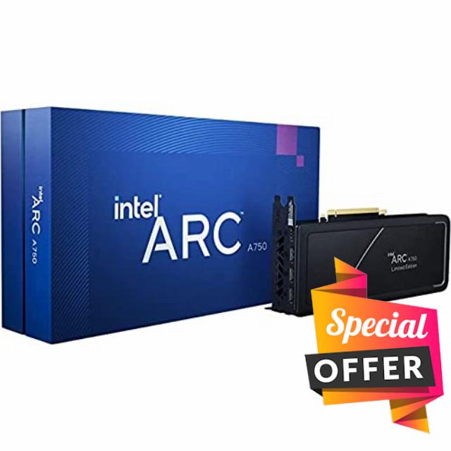 Intel® Arc™ A750 8GB PCI Express 4.0 Graphics Card
