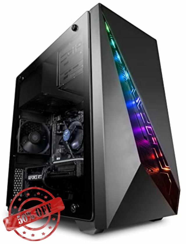 Vibox V-117 Gaming PC - AMD Ryzen 5 4500 Processor - Nvidia RTX 4060 Ti 8GB Graphics Card - 16GB RAM - 1TB SSD - Windows 11 - WiFi