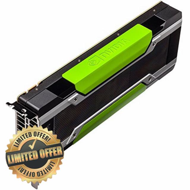 NVIDIA Video Card 900-22080-0000-000 Tesla K80 24GB DDR5 PCI-Express Passive Cooling Brown Box NCNR.