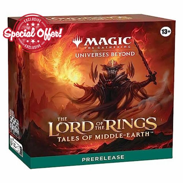 Magic The Gathering Lord of the Rings Tales of Middle-Earth Prerelease Kit - 6 Packs