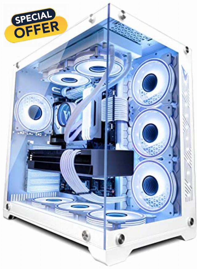 Vibox IV-227 Gaming PC - 8 Core i9 Intel 11900F Processor - Nvidia RTX 4070 Super 12GB Graphics Card - 16GB RAM - 1TB NVMe SSD - 700W PSU - Windows 11 - WiFi