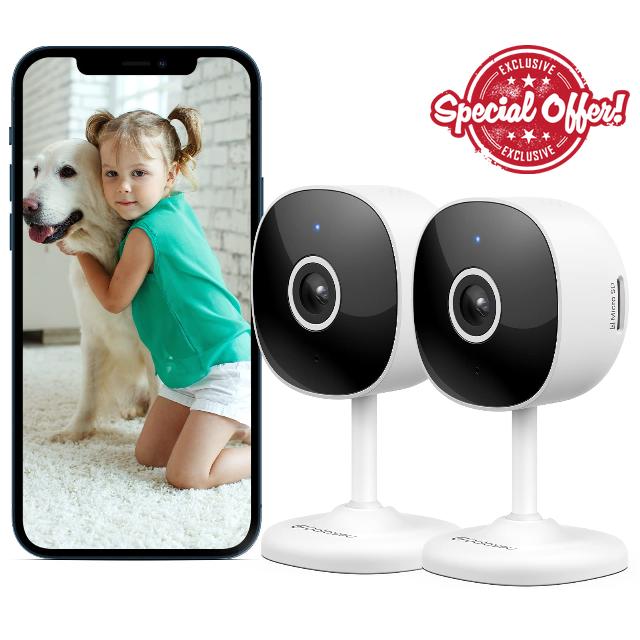 GALAYOU Security Camera Indoor - 2K WiFi Home Camera for Baby
