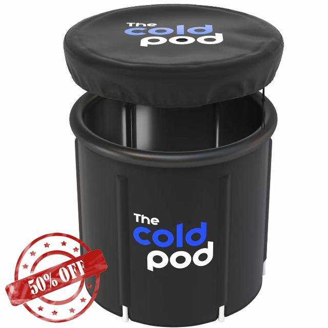 Ice Bath Tub Outdoor with Lid: 320L Cold Water Therapy Tub for Recovery and Cold Plunge