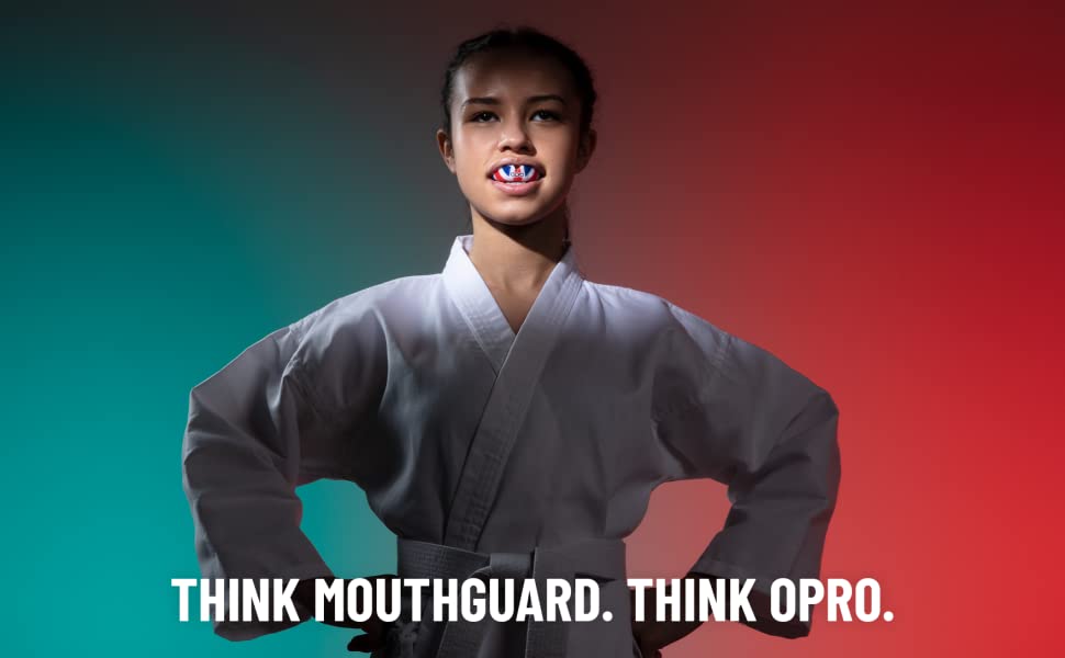 Think mouthguard. Think OPRO.