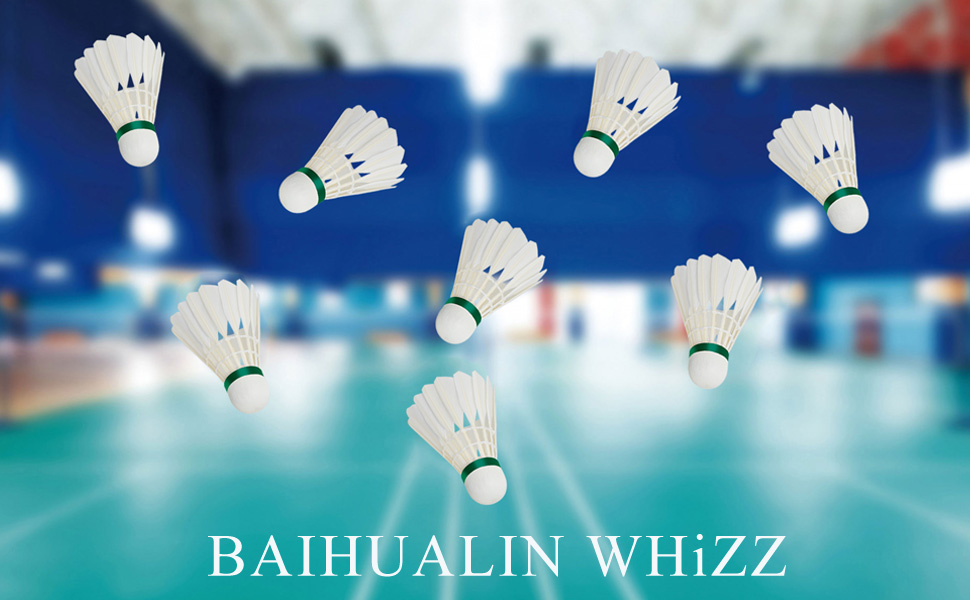 Durable Goose Feather Badminton Shuttlecocks Shuttles Birdies Ball for Recreational Games