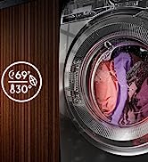AEG 9000+ Series AbsoluteCare 8KG Freestanding Washing Machine - LFR94846WS - Low Energy Consump...
