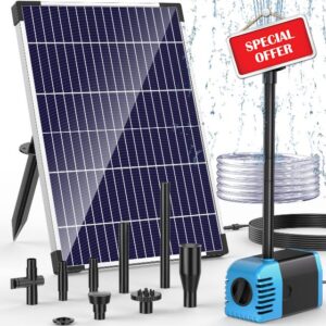 POPOSOAP Solar Water Fountain Pump 12W