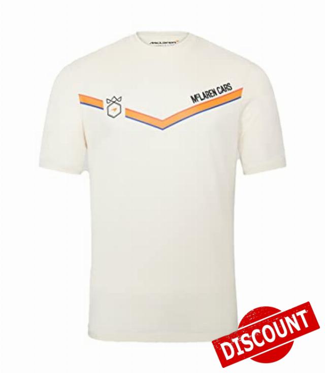 McLaren Formula One Team - Official Merchandise - Iconic Triple Crown T-Shirt