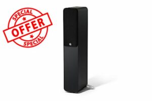 Q ACOUSTICS 5040 Single Floorstanding Speaker Satin Black - 5" Mid/Bass Drivers