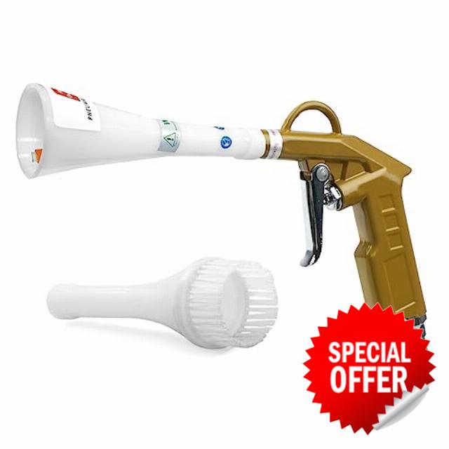 Lodintech Air Blow Gun Car Detailing Tool Air Gun Interior Car Cleaning Kit Air Blower for Car Detailing Auto Detailing (Air Car Cleaning Gun)