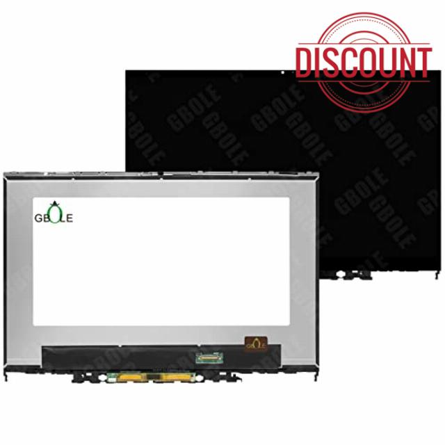 GBOLE Screen Replacement for Dell Inspiron 14 5410 5415 7415 2-in-1 P147G P147G001 LCD LED Screen Display Touch Digitizer Assembly with Bezel 14.0" FHD 1920x1080 (Only for Touch Screen)