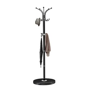 Coat Rack Freestanding with Natural Marble Base