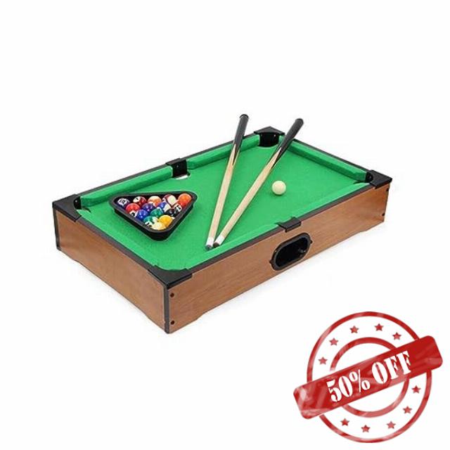 Hora de Lima Mini Pool Table for Kids Small Billiards Game Table Top Pool Table Toy for Cat Gift for Kids Cat Pool Table Toy(14")