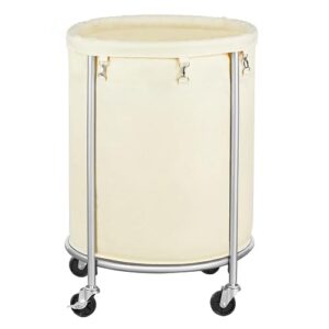 170L Large Capacity Laundry Basket with Removable Liner Bag