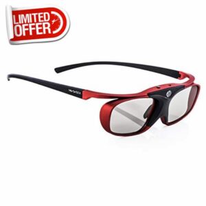 Hi-SHOCK&reg; RF Pro "Scarlet Heaven" | 3D Glasses for RF Projectors by SONY&reg;