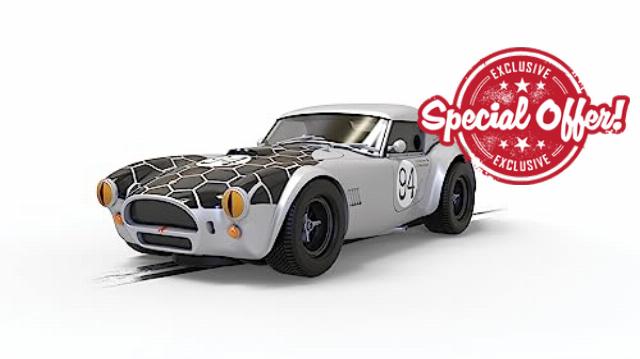 Scalextric C4417 Shelby Cobra 289 - CSX2201 - Snake Eyes Cars - USA / Classic