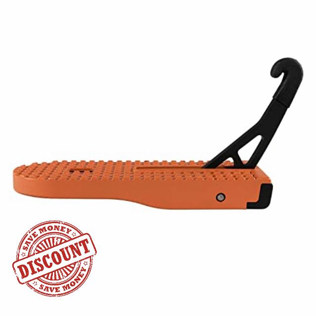 Rightline Gear New Moki Ascent Folding Car Door Step for Car Roof Access - As Seen On Shark Tank
