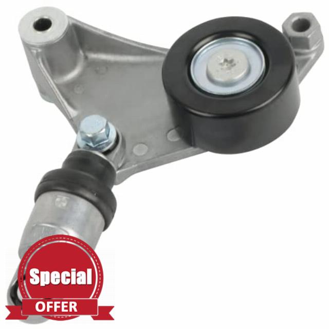 Koauto Belt Tensioner Pulley Assembly Compatible With 02-06 Toyota Camry 05-10 Scion tC 01-07 Highlander 01-05 RAV4 02-077 Solara Replace 16620-28090 16620-28070 16620-28012