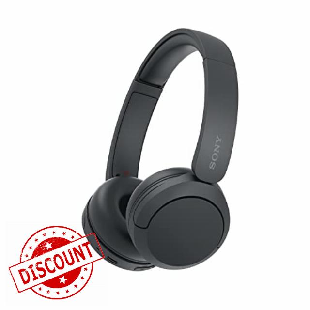 Sony WH-CH520 Wireless Bluetooth Headphones - up to 50 Hours Battery Life with Quick Charge