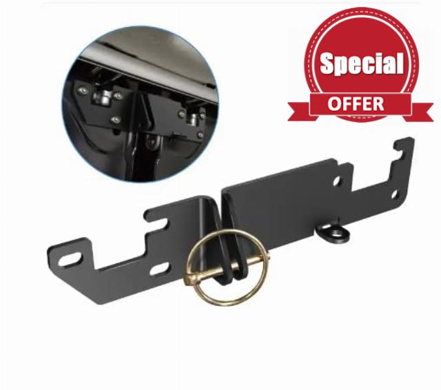 BlueBay High Strength Steel Tailgate Rear Door Lock Break in Protection Kit for Ram Promaster 2016-2023