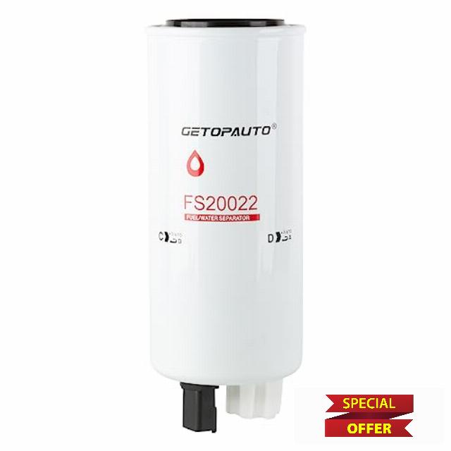 GETOPAUTO FS20022 for Fleetguard FS2022 Separator Fuel/Water Part