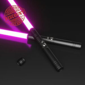 Lelancok Two Dueling Light Sabers