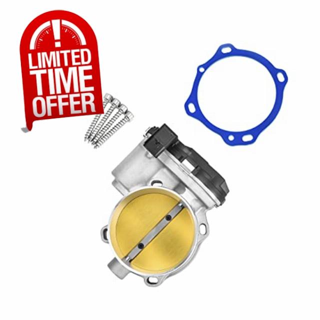 95mm Larger Throttle Body For 2013+ Dodge Challenger R/T SRT HEMI 5.7L 6.1L 6.4L