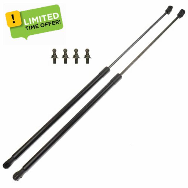 BRTEC 6333 Hood Lift Supports Struts Gas Springs Shocks for 2007-2011 for Toyota Camry (Base CE Hybrid LE SE XLE Sedan 4-Door Front Hood) SG229024