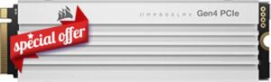 Corsair MP600 PRO LPX 2TB M.2 NVMe PCIe x4 Gen4 SSD - Optimised for PS5 (Up to 7