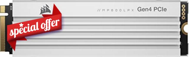 Corsair MP600 PRO LPX 2TB M.2 NVMe PCIe x4 Gen4 SSD - Optimised for PS5 (Up to 7