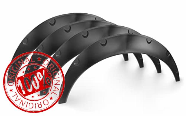 Universal 2"/50mm Flexible Fender Flares Kit Set of 4