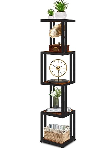 62'' Square Corner Shelves Display Rack