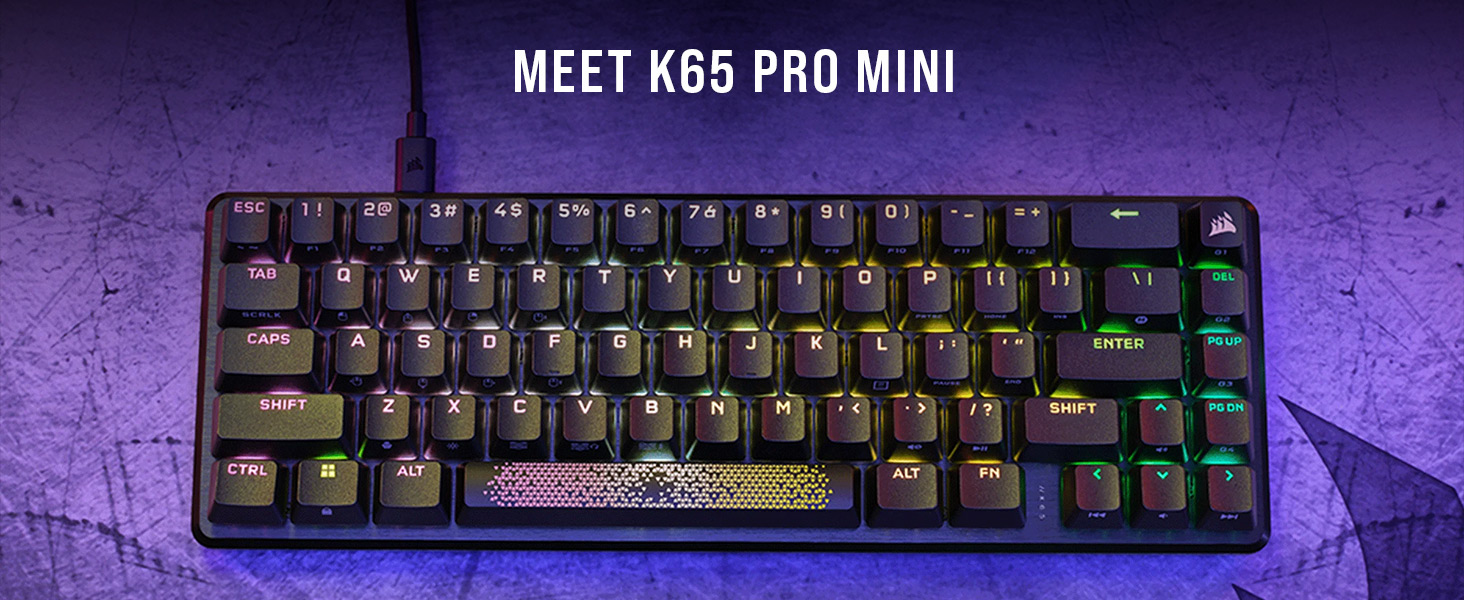 gaming keyboard, 65 keyboard, 65 percent keyboard, mini keyboard