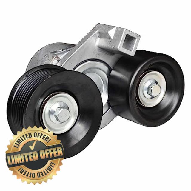CUGANO Belt Tensioner Assembly Compatible with 1999-2003 Ford E-350 Super Duty 2000-2003 Ford Excursion 1999-2003 Ford F-350 V8 7.3L 38191