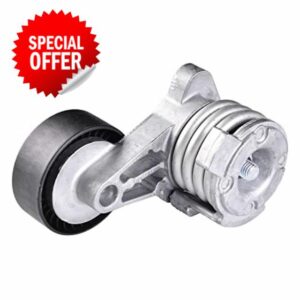 ADIGARAUTO 39112 Automatic Belt Tensioner w/Pully Compatible with 2008-2013 BMW 128i 2007-2013 328i 2006-2011 Z4 L6 3.0L