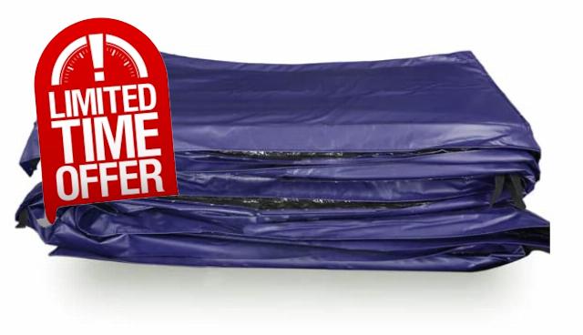 Dark Blue Trampoline Spring Cover Pad