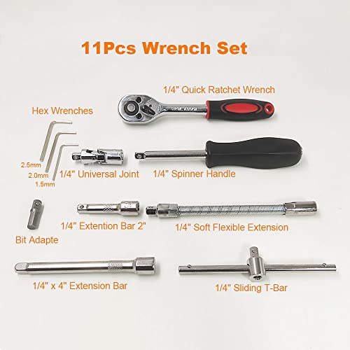 Screwdriver Bit Mechanic Tool Kits for Household