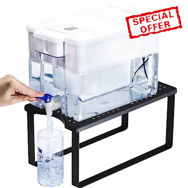 Fridge Water Filter Dispenser Metal Stand