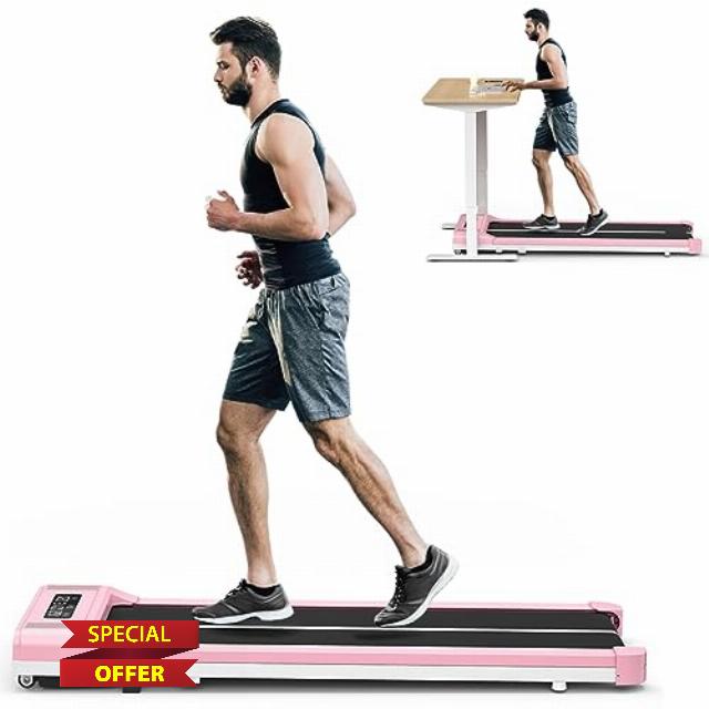 HomeFitnessCode 2 in 1 Folding Treadmill