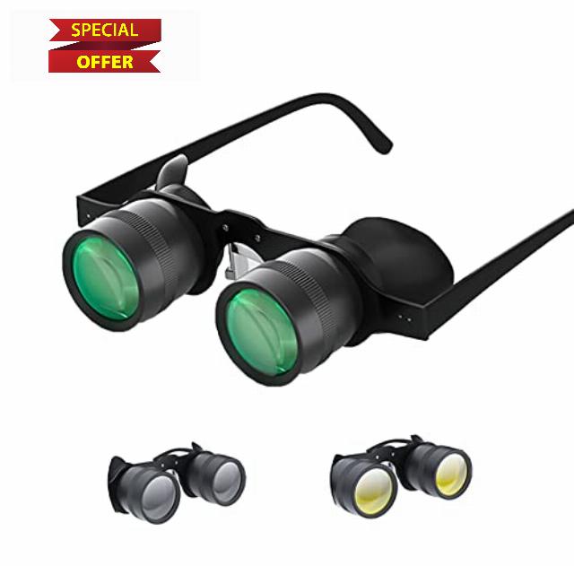 Fishing Binoculars - Professional Hands-Free Glasses for Bird Watching