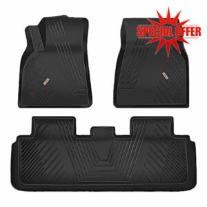 Genful Floor Mats Liners Fit for Tesla Model Y 2021-2023
