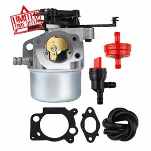 Kacarber Carburetor For Troy Bilt lawn mower TB360 TB350XP Model 12AKD39B011 12AI869F011 12AI839F011 T2AKD39B011 12AKD39B066 21-Inch Compatible With Briggs & Stratton 775EX 875EX 111P02 11P902 121Q02