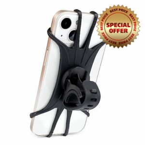 Hoovy Silicone Stroller Phone Holder | Cell Phone Holder for Strollers
