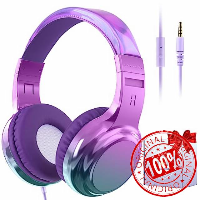 QearFun Headphones for Girls Kids for School